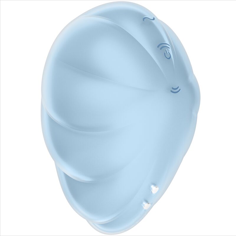 SATISFYER - CLOUD DANCER BLUE AIR PULSE VIBRATOR - Amore24
