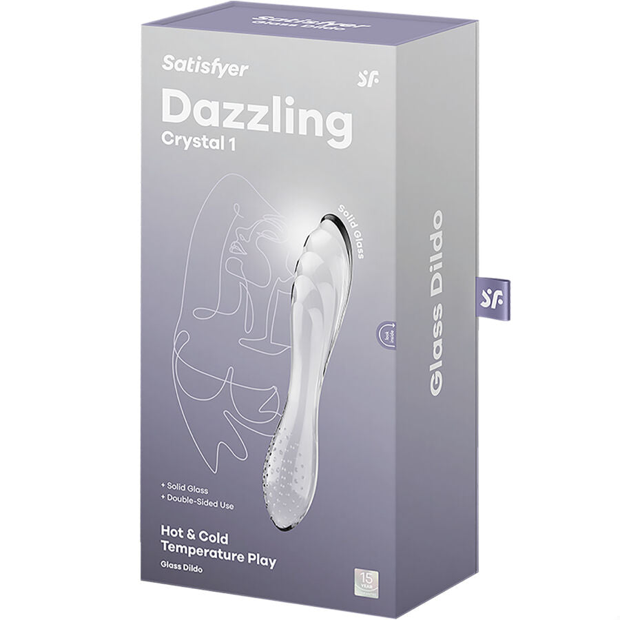 SATISFYER - DAZZLING CRYSTAL BLACK - Amore24