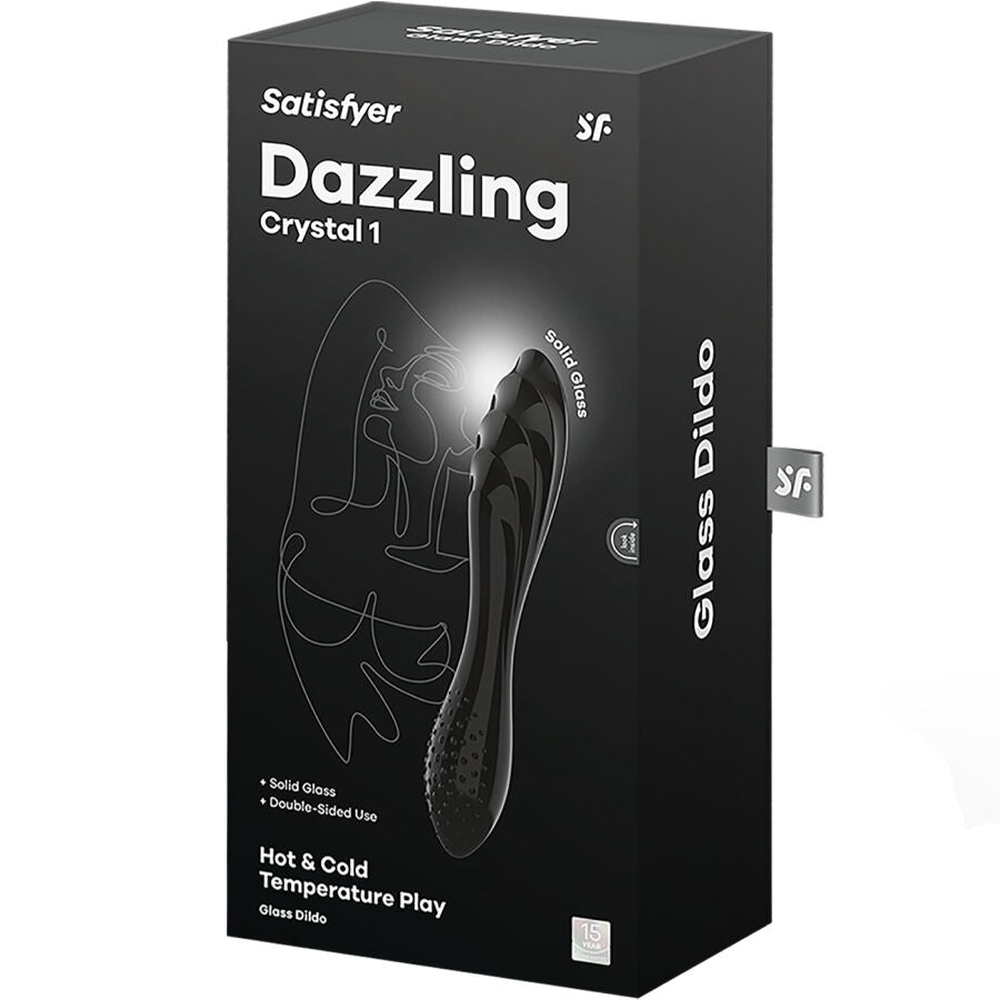 SATISFYER - DAZZLING CRYSTAL BLACK - Amore24
