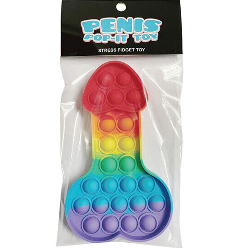KHEPER GAMES - MULTICOLOR POP-IT PENIS ANTI-STRESS TOY - Amore24