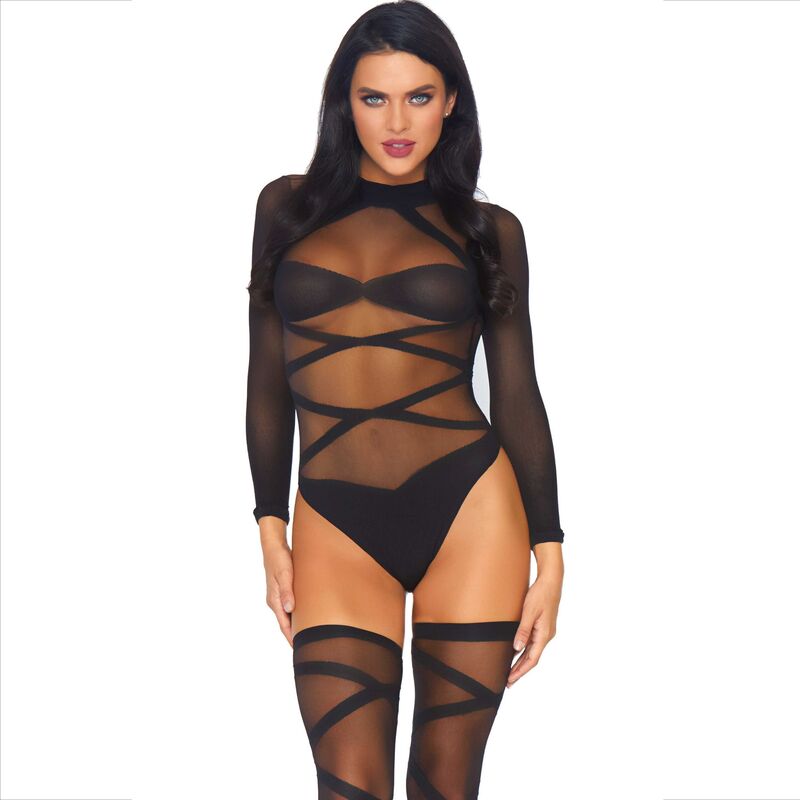 LEG AVENUE - 2 PIECE SET BODY AND THIGH - Amore24