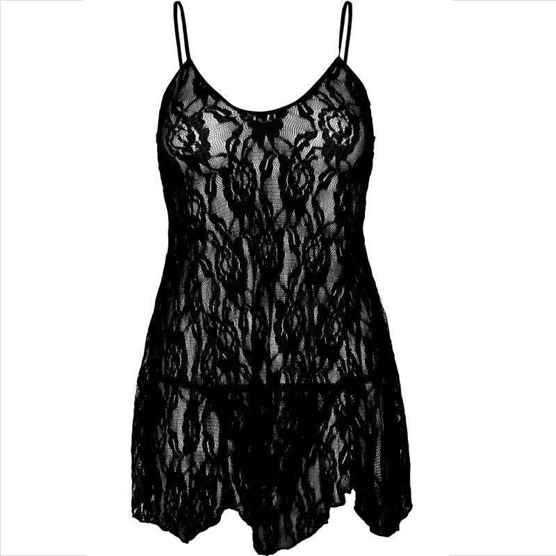 LEG AVENUE - CHEMISE FLOWER LACE - Amore24