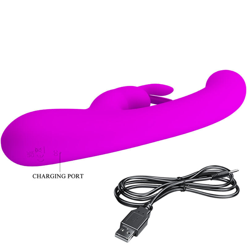 PRETTY LOVE - LAMAR RABBIT VIBRATOR & VIOLET G-SPOT - Amore24