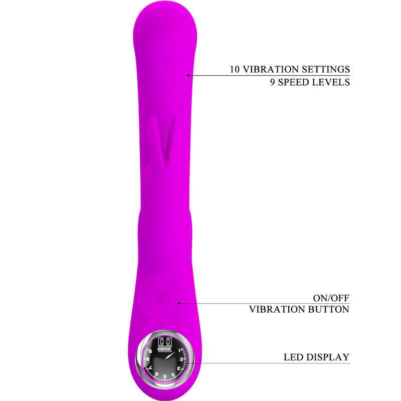 PRETTY LOVE - LAMAR RABBIT VIBRATOR & VIOLET G-SPOT - Amore24