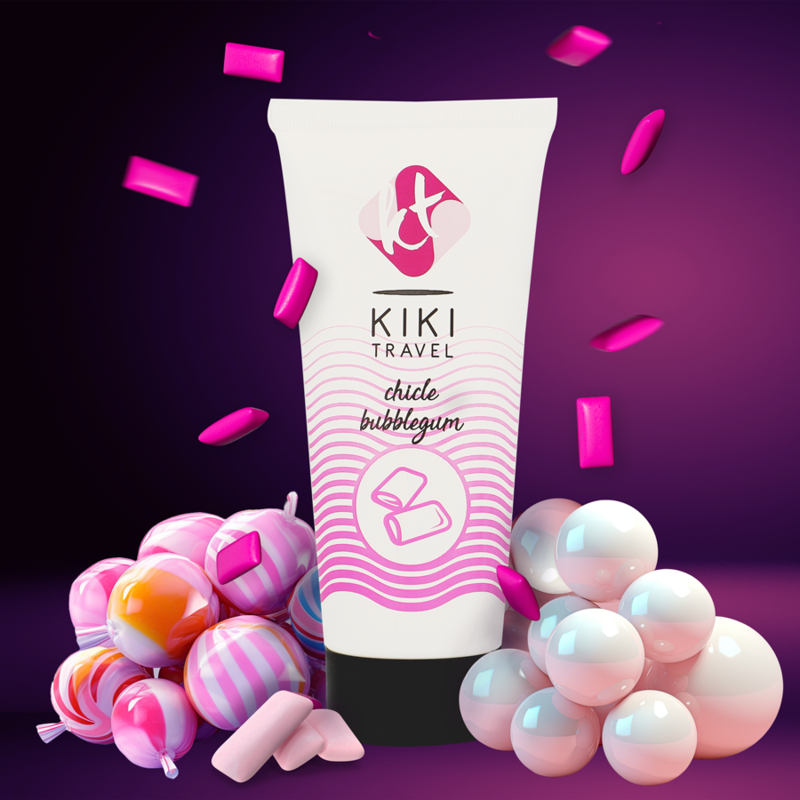 KIKÍ TRAVEL - BUBBLEGUM LUBRICANT 50 ML - Amore24