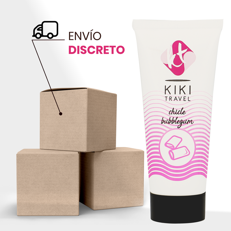 KIKÍ TRAVEL - BUBBLEGUM LUBRICANT 50 ML - Amore24