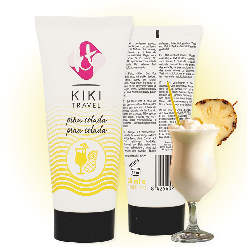 KIKÍ TRAVEL - PINA COLADA LUBRICANT 50 ML - Amore24