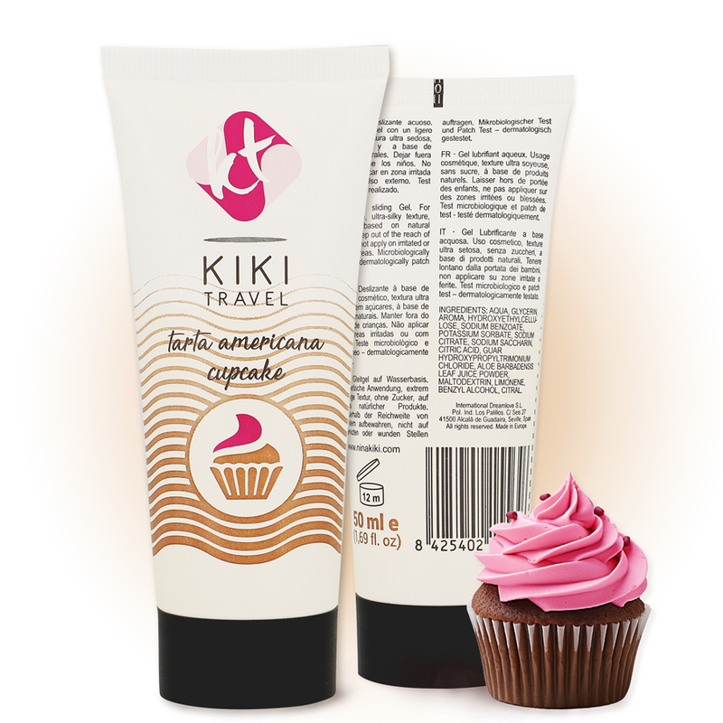 KIKÍ TRAVEL - CUPCAKE LUBRICANT 50 ML - Amore24