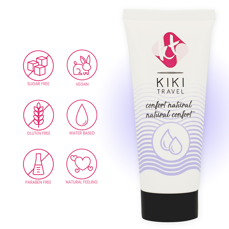 KIKÍ TRAVEL - CONFORT NATURAL LUBRICANT 50 ML - Amore24