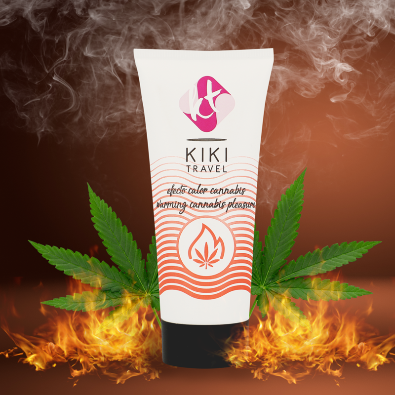 KIKÍ TRAVEL - CANNABIS HOT EFFECT LUBRICANT 50 ML - Amore24