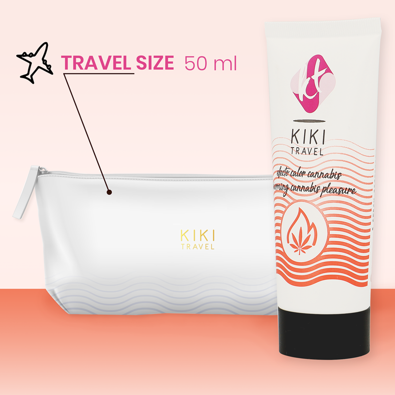 KIKÍ TRAVEL - CANNABIS HOT EFFECT LUBRICANT 50 ML - Amore24