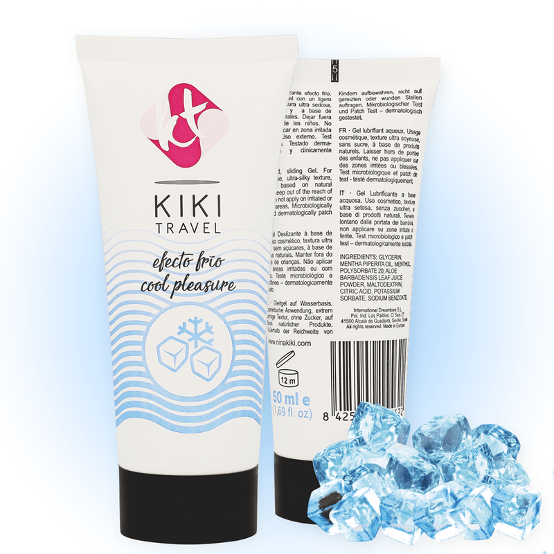 KIKÍ TRAVEL - COOLING EFFECT LUBRICANT 50 ML - Amore24