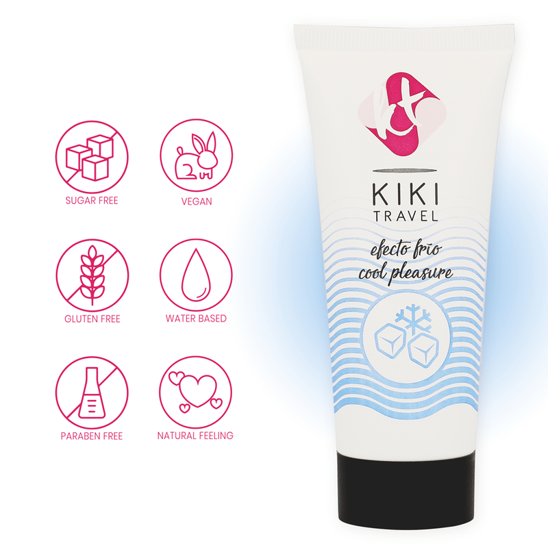 KIKÍ TRAVEL - COOLING EFFECT LUBRICANT 50 ML - Amore24