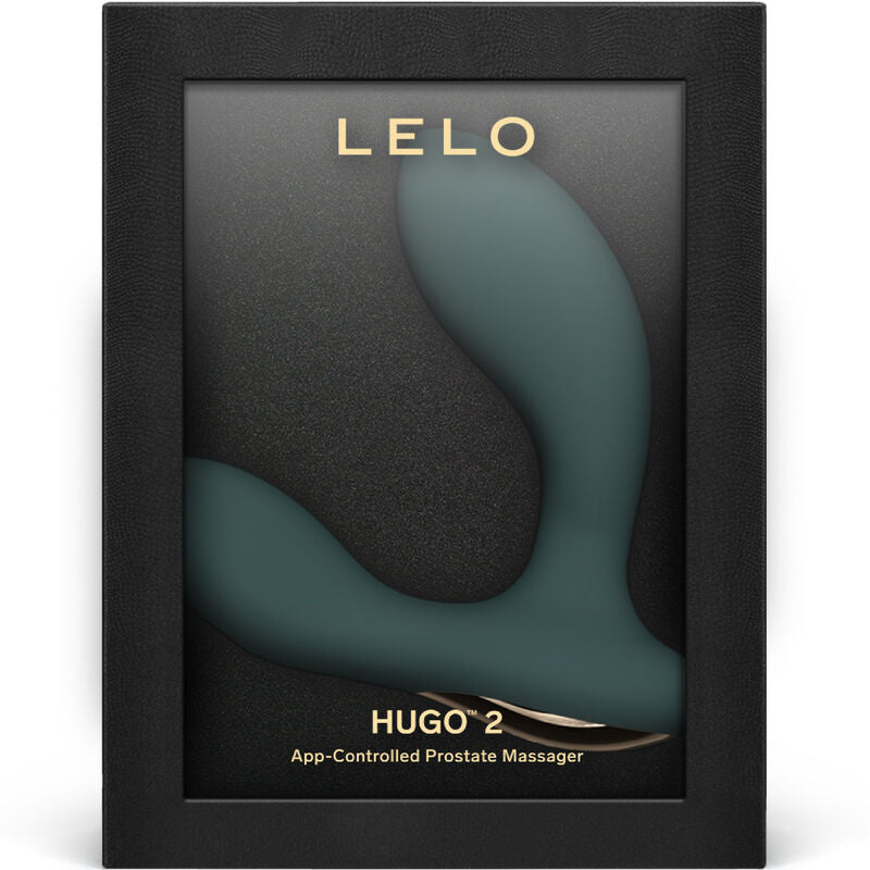 LELO - HUGO 2 BLACK PROSTATE MASSAGER - Amore24