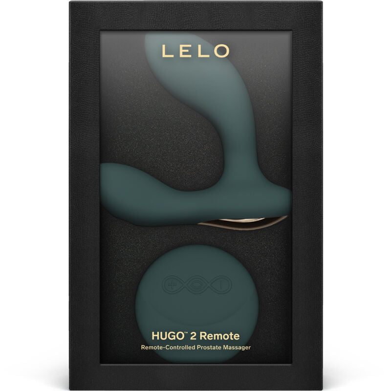 LELO - HUGO 2 PROSTATE MASSAGER REMOTE CONTROL BLACK - Amore24