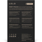 LELO - HUGO 2 PROSTATE MASSAGER REMOTE CONTROL BLACK - Amore24