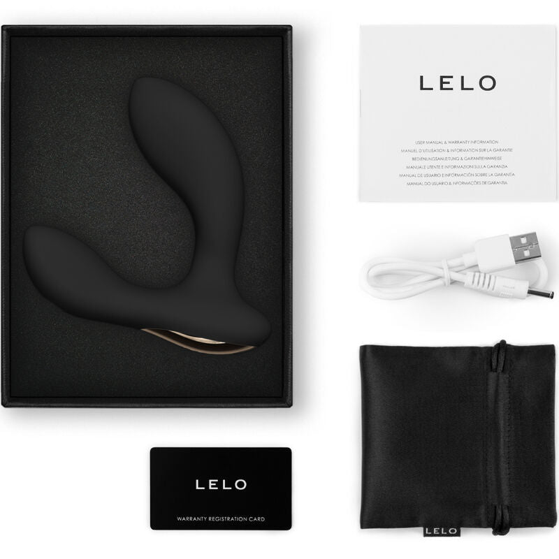 LELO - HUGO 2 BLACK PROSTATE MASSAGER - Amore24