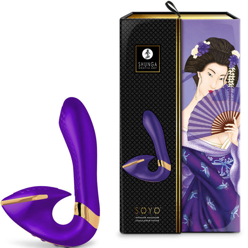 SHUNGA - SOYO INTIMATE MASSAGER VIOLET - Amore24