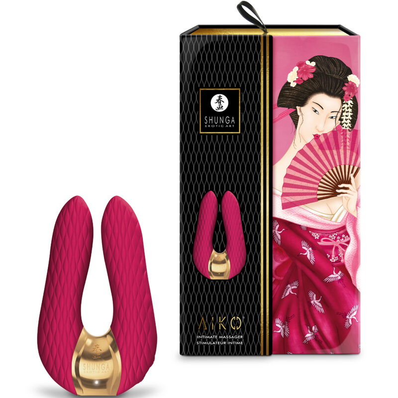 SHUNGA - AIKO INTIMATE MASSAGER FUCHSIA - Amore24