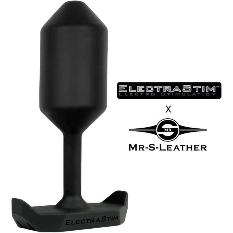 ELECTRASTIM - ELECTRO PLUG ANAL MR - S - LEATHER - Amore24