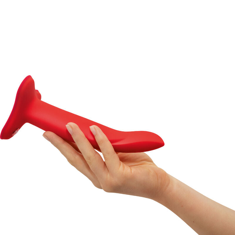 FUN FACTORY - LIMBA FLEXIBLE DILDO RED SIZE M - Amore24