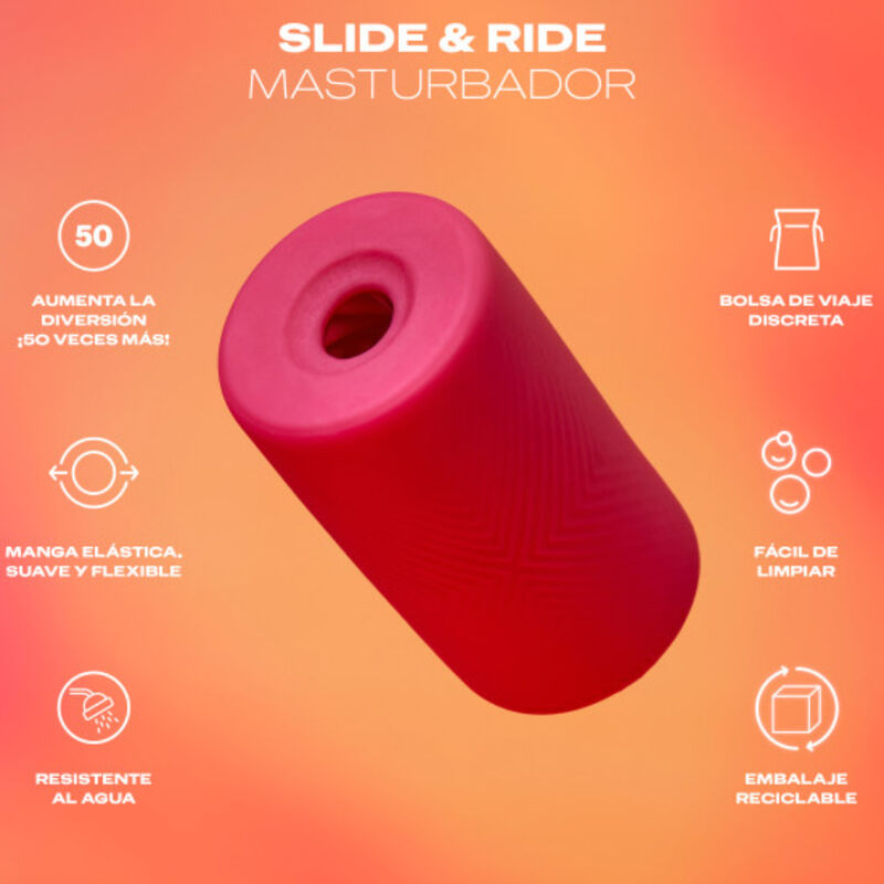 DUREX - TOY SLIDE & RIDE MASTURBADOR - Amore24