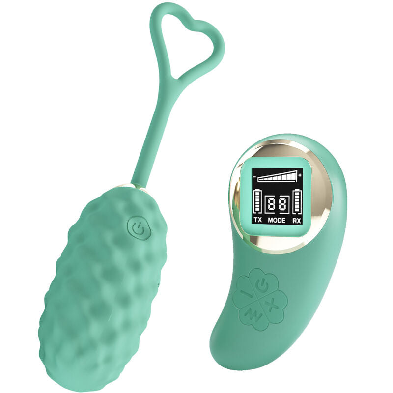 PRETTY LOVE - VIVIAN GREEN REMOTE CONTROL VIBRATING EGG - Amore24