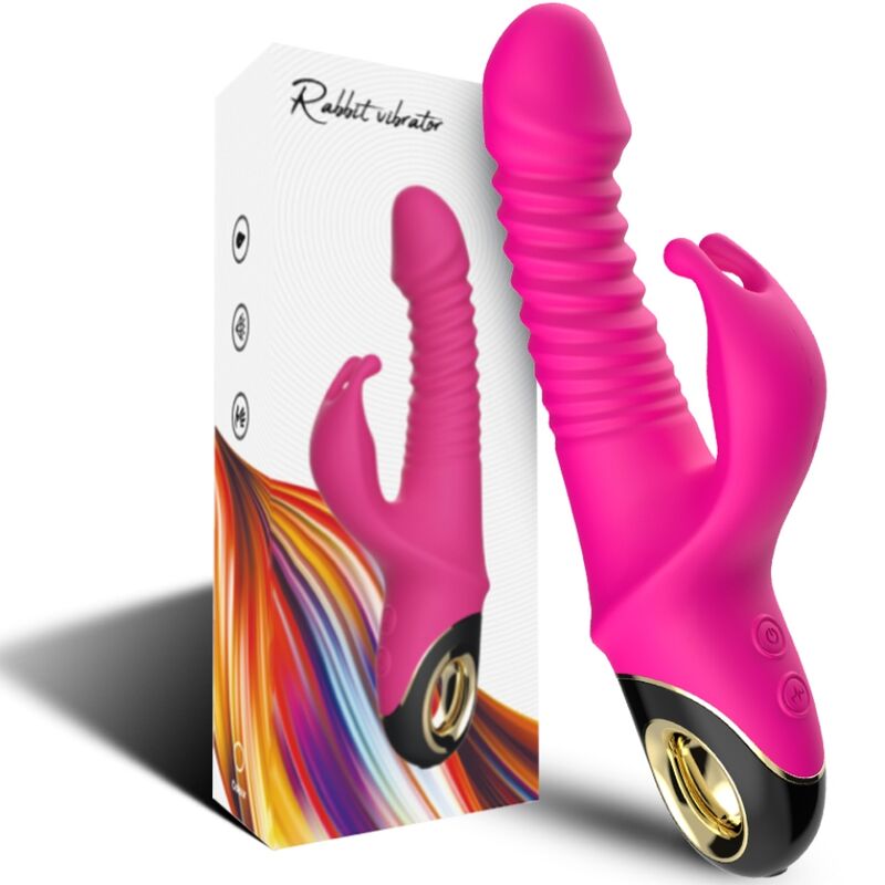 ARMONY - ZING DILDO VIBRATOR RABBIT FUCHSIA - Amore24