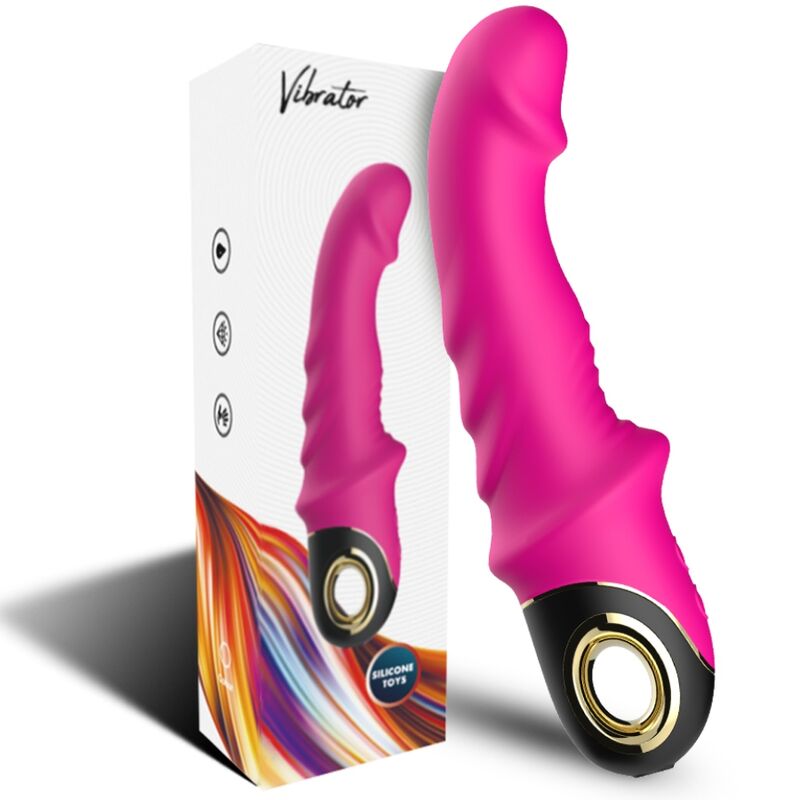 ARMONY - JOYBLADE DILDO VIBRATOR ROTATOR FUCHSIA - Amore24