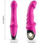 ARMONY - JOYBLADE DILDO VIBRATOR ROTATOR FUCHSIA - Amore24