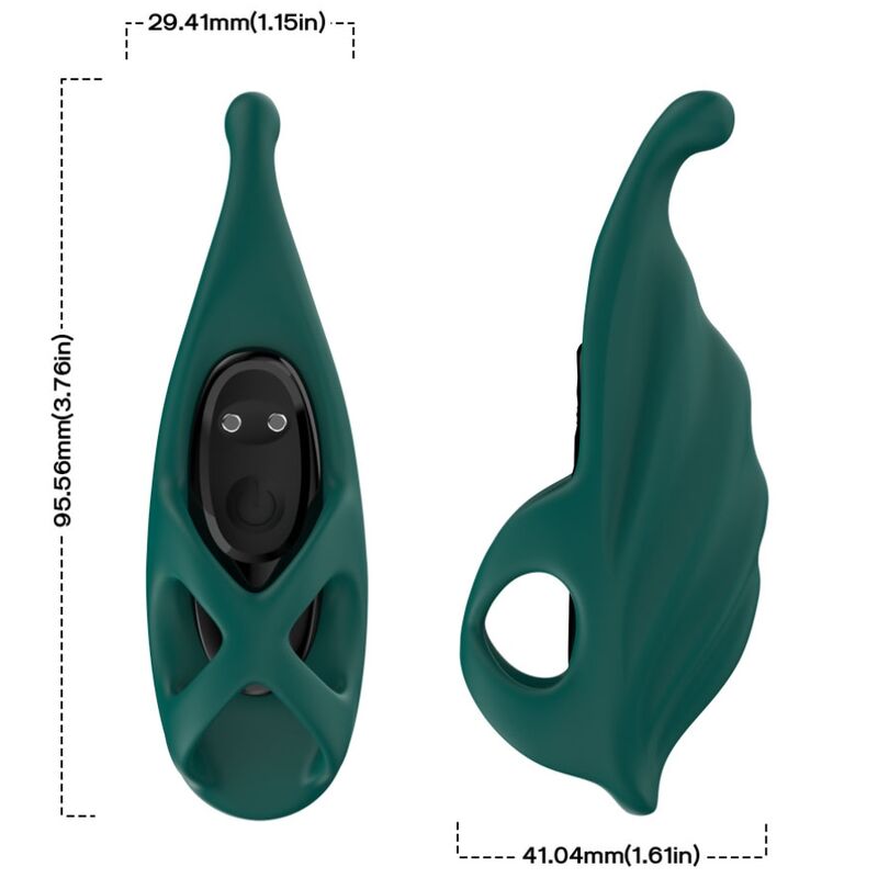 ARMONY - FINGER STIMULATOR & VIBRATOR GREEN - Amore24