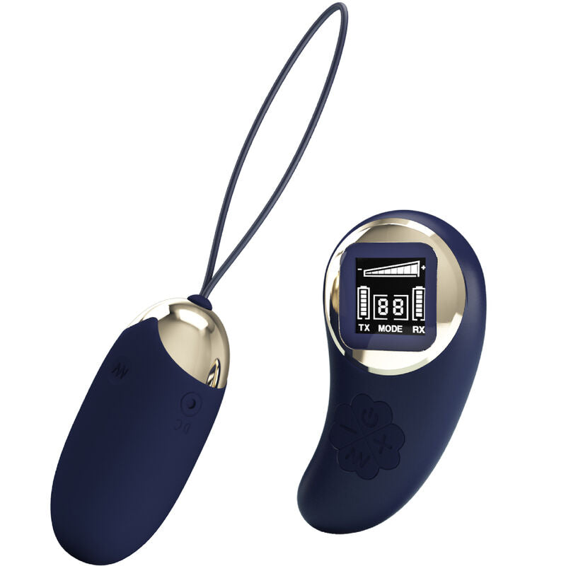 PRETTY LOVE - MINA VIBRATING EGG REMOTE CONTROL BLUE - Amore24