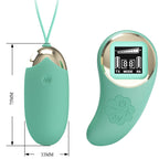 PRETTY LOVE - GREEN REMOTE CONTROL VIBRATING EGG MINE - Amore24