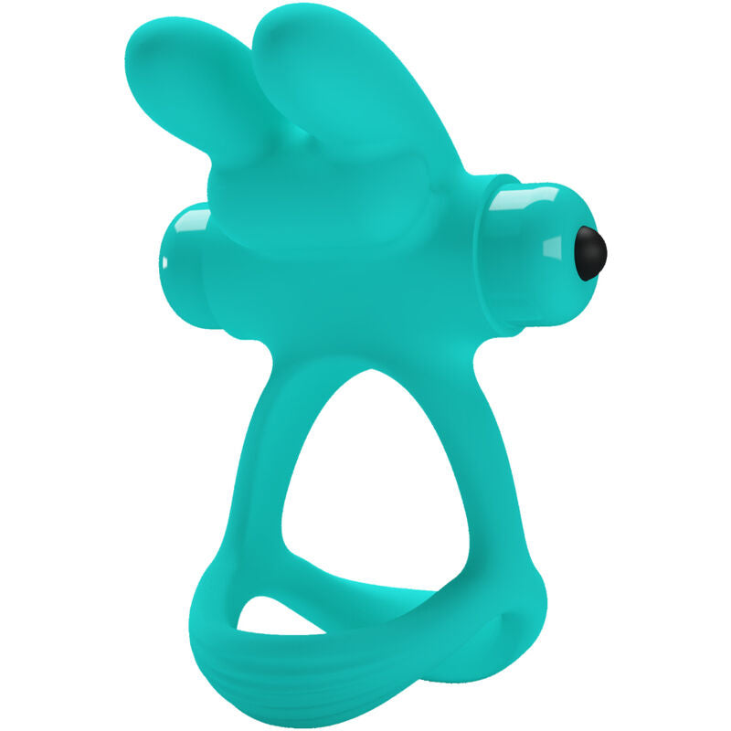 PRETTY LOVE - DANTE GREEN RABBIT VIBRATOR RING - Amore24