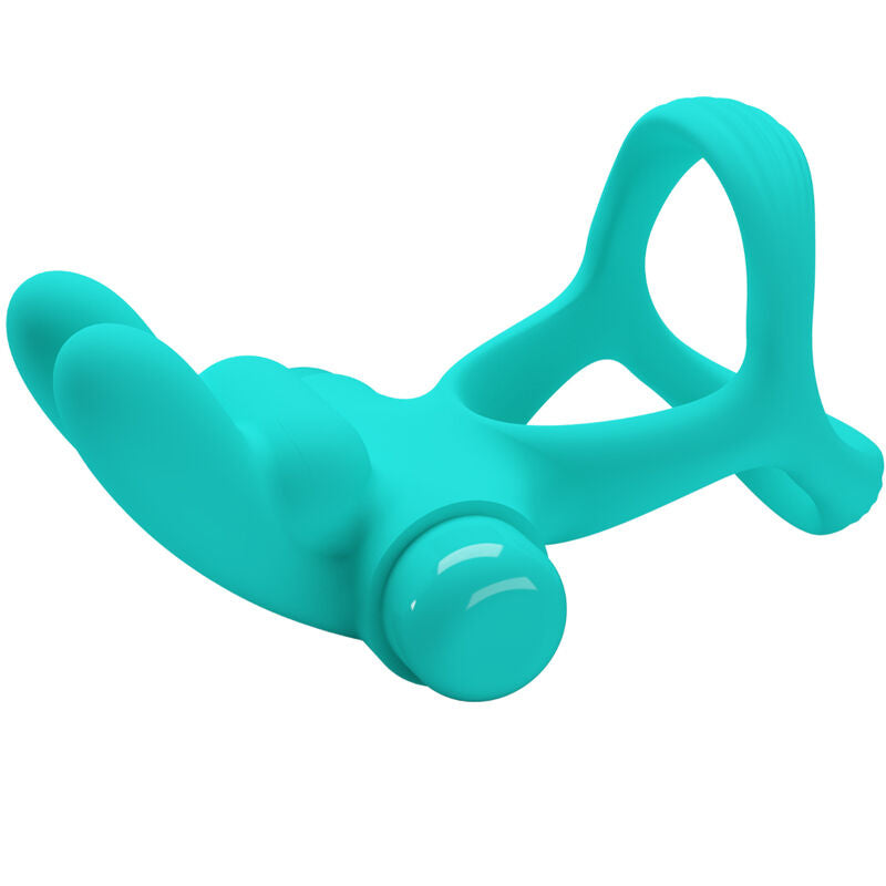 PRETTY LOVE - DANTE GREEN RABBIT VIBRATOR RING - Amore24