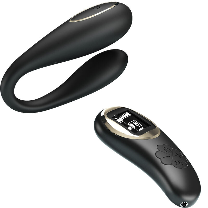 PRETTY LOVE - NATHAN DOUBLE PLEASURE VIBRATOR REMOTE CONTROL - Amore24