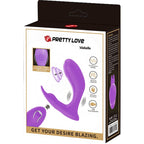 PRETTY LOVE - IDABELLE VIBRATION & PULSATION REMOTE CONTROL VIOLET - Amore24