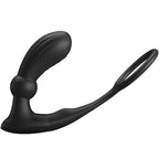 PRETTY LOVE - WARREN BLACK ANAL RING & VIBRATOR - Amore24