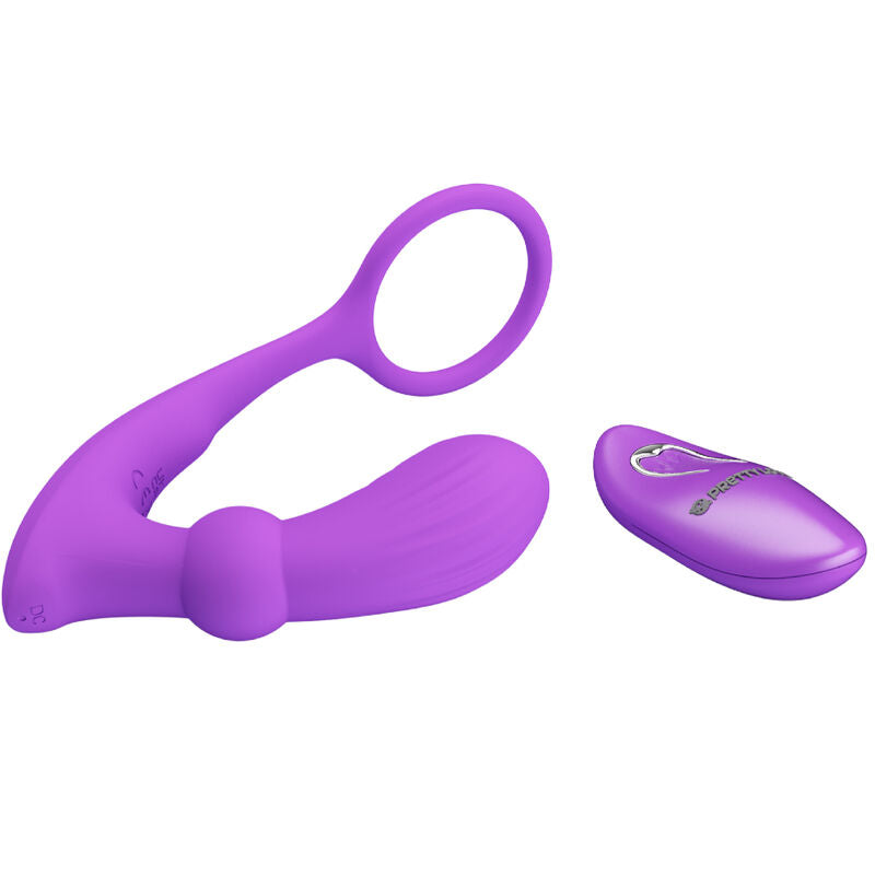 PRETTY LOVE - WARREN VIOLET ANAL RING & VIBRATOR - Amore24