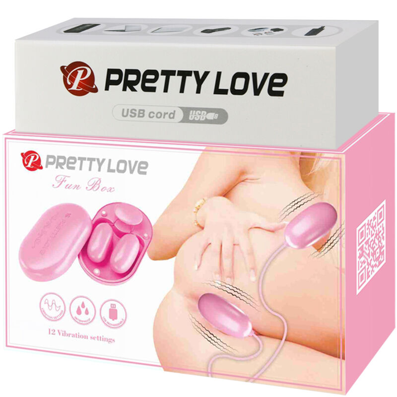 PRETTY LOVE - FUN BOX PINK VIBRATING BULLET - Amore24