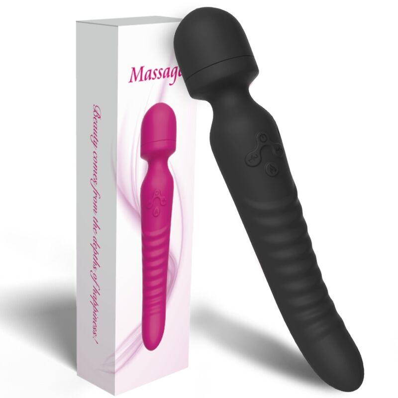ARMONY - MISSION MASSAGER & VIBRATOR HEAT EFFECT BLACK - Amore24