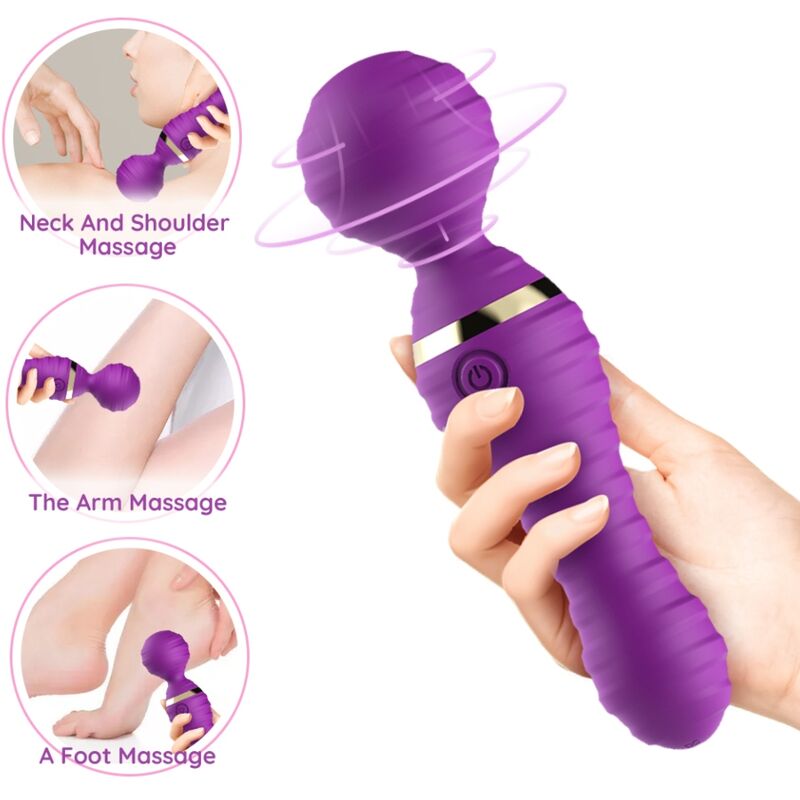 ARMONY - FREEDO MASSAGER & VIBRATOR SMALL PURPLE - Amore24