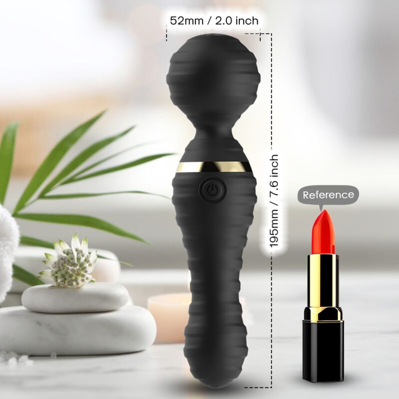 ARMONY - FREEDO MASSAGER & VIBRATOR SMALL BLACK - Amore24