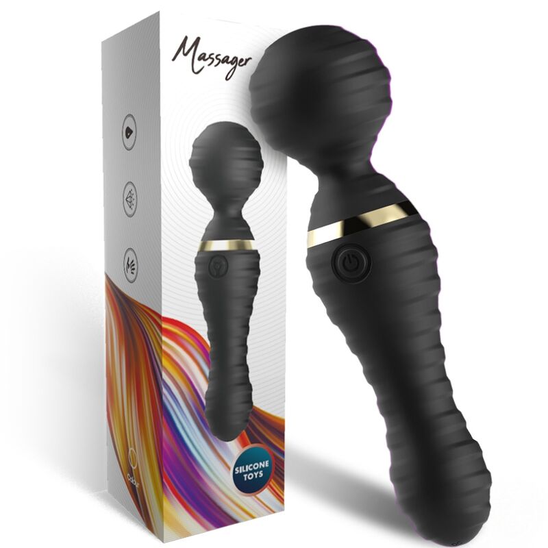 ARMONY - FREEDO MASSAGER & VIBRATOR SMALL BLACK - Amore24