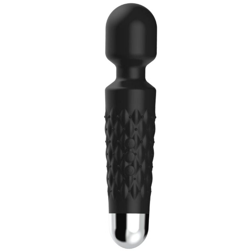ARMONY - POSTMAN MASSAGER & VIBRATOR SUPER FLEXIBLE HEAD BLACK - Amore24