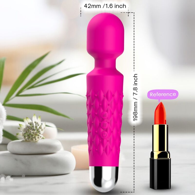ARMONY - POSTMAN MASSAGER & VIBRATOR SUPER FLEXIBLE HEAD FUCHSIA - Amore24
