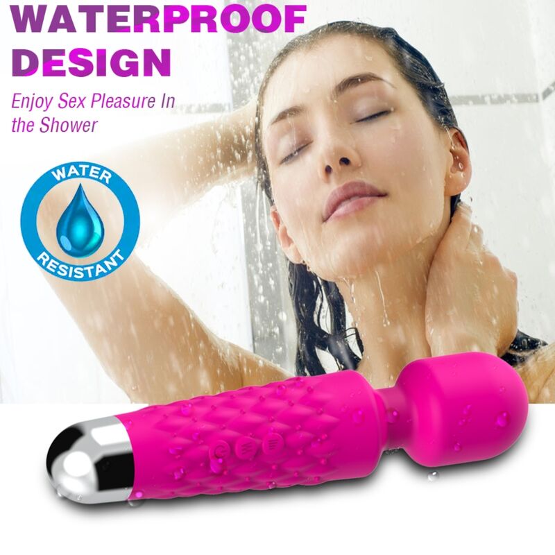 ARMONY - POSTMAN MASSAGER & VIBRATOR SUPER FLEXIBLE HEAD FUCHSIA - Amore24