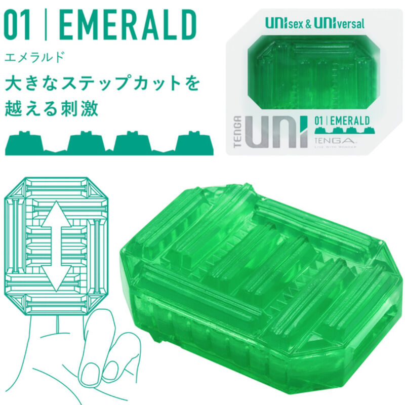 TENGA - UNI VARIETY MASTURBATOR THIMBLE PACK 4 UNITS - Amore24