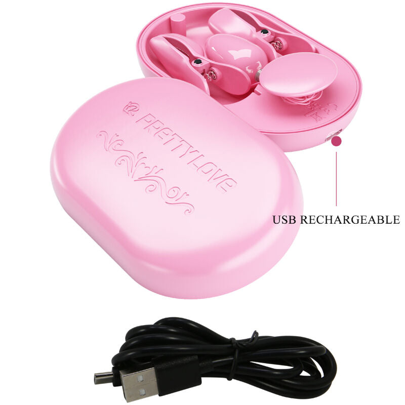 PRETTY LOVE - SURPRISE BOX PINK ELECTRO STIMULATION TWEEZERS - Amore24