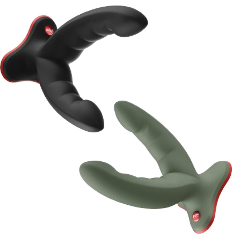 FUN FACTORY - RYDE DOUBLE DILDO & MASSAGER BLACK - Amore24